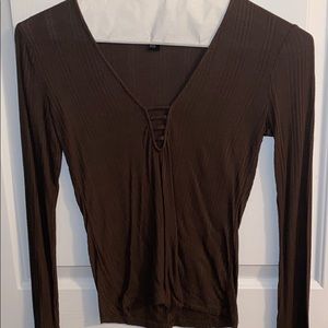 Dark green long sleeve